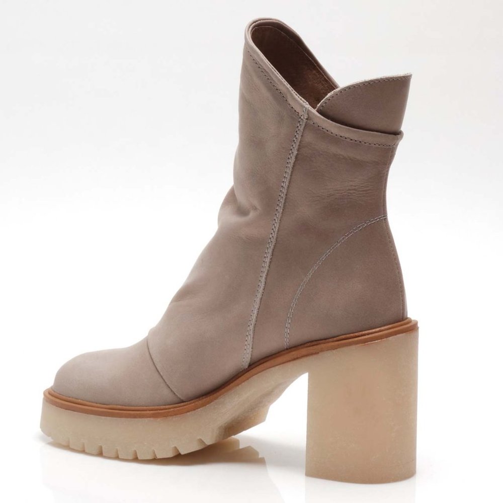 đLAST CHANCEđ NWT Free People Jack Zip Boot / Nickel - Picture 3 of 8